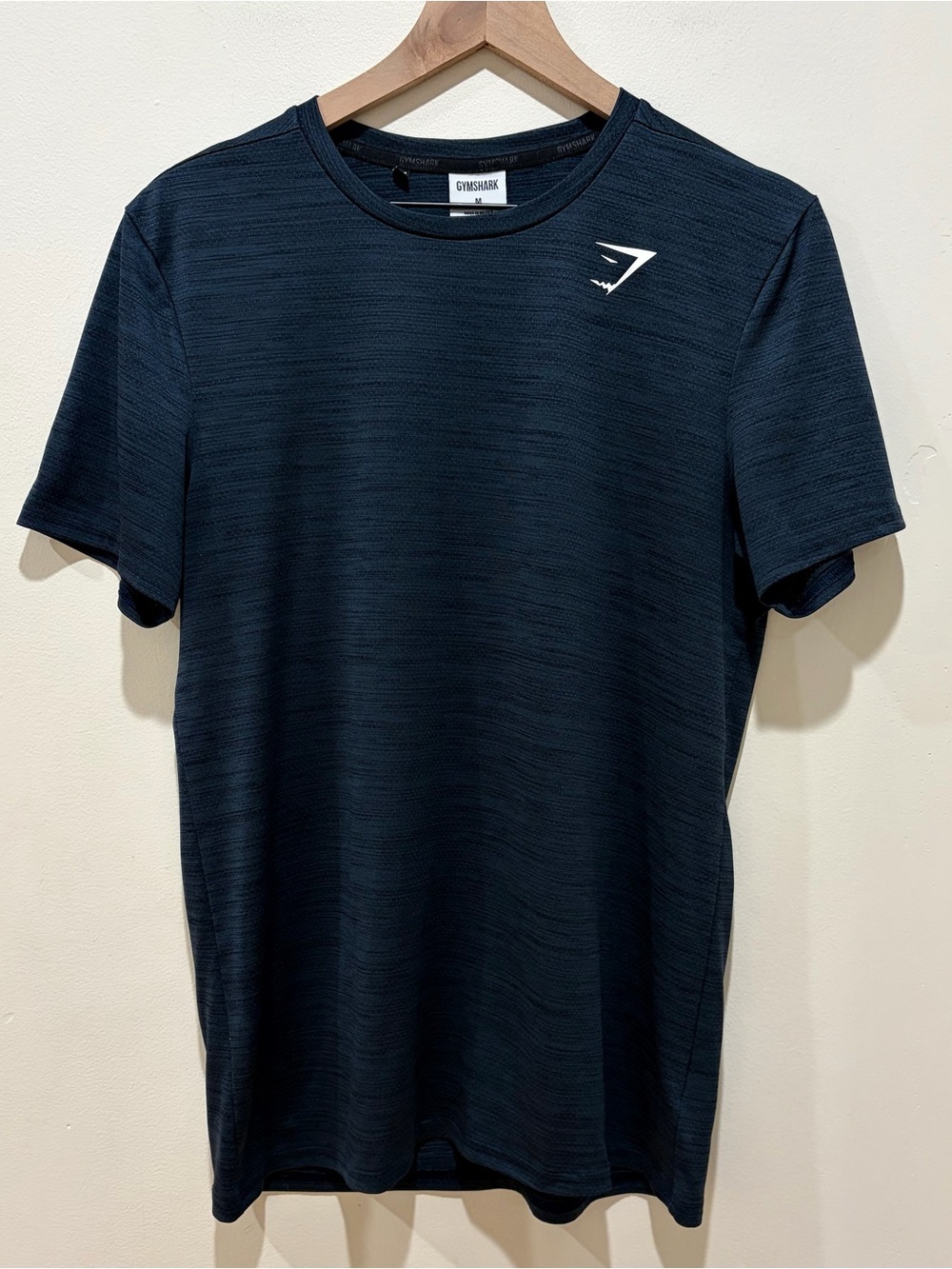 Gymshark Arrival Athletic Short Sleeve T-Shirt in Dark Blue - Men’s Size Medium